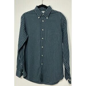Brooks Brothers Mens Plaid Button Down Shirt Long Sleeve Classic Fit M Preppy